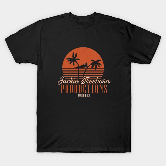 Jackie Treehorn Productions - Malibu, CA - vintage logo T-Shirt by BodinStreet